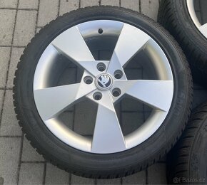 Octavia - 17" Denom + 225/45 R17 Barum/Sava 7-8mm DOT22 - 5