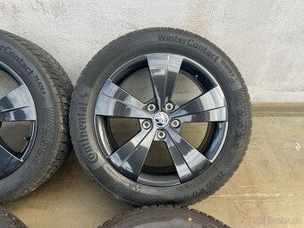 215/55R17 zimní pneu škoda superb III 6,5x17 ET41 - 5