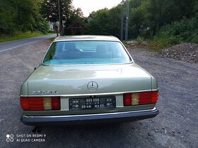 Prodám Mercedes W126 380 SEL rv 1984 automat - 5