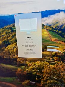 Apple iMac 24" M1 8Gb RAM, 512 SDD, MODRÝ, TOP STAV - 5