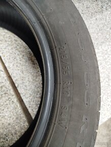 Prodám letní Pirelli 215/55/17 94W - 5