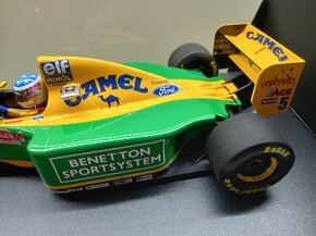 F1 BENETTON FORD B193 SAN MARINO 1993 SCHUMACHER 1:18 300ks - 5