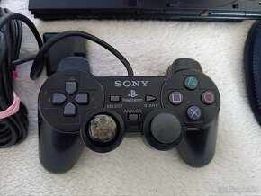 PS2 PlayStation 2 Slim + Hry (čtěte popis) - 5