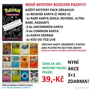 NOVÉ MYSTERY TCG POKÉMON PRODUKTY - 5