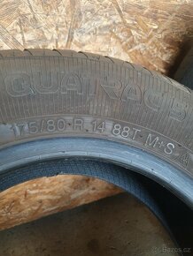 175 80 r 14 vzorek 7mm 175/80r14 zimní pneumatiky R14 175/80 - 5