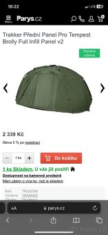 Trakker Tempest Brolly V2 s přislušenstvím - 5