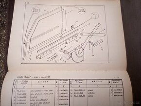 Oltcit club 11R-11RL, katalog náhradních dílů 1990-originál - 5