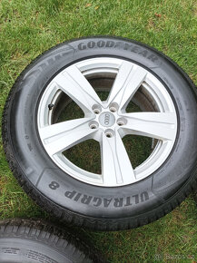 Zimní sada Audi Q7 R18 5x112 Goodyear 255/60/18 - 5