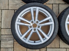 originál alu AUDI A3 8x18" 5x112 ET46 s pneu 225/40 R18 - 5