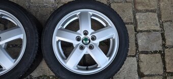 Disky Škoda 15" Elegance, rozteč 5x100 195/50/15 pošlu - 5