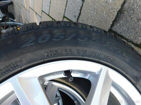 4x ALU KOLA DEZENT 6,5 J 16 ET 35 + ZIMNÍ PNEU 205/55 R16 - 5