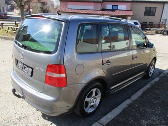 VW TOURAN 2.0TDI, KLIMA, ZÁRUKA - 5