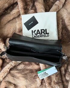 Kožená kabelka Karl Lagerfeld - 5