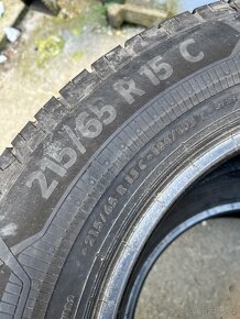 2ks 215/65 r15C Continental letní ZÁNOVNÍ - 5