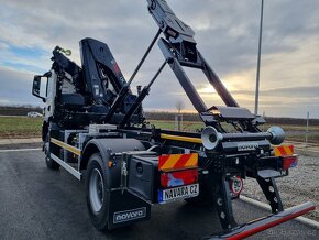 ČTYŘKOLKA MAN TGM 18.290 4x4 RUKA HIAB 158 NOSIČ KONTEJNERU - 5