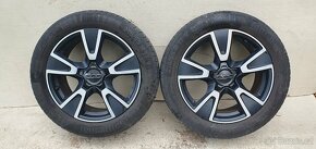 Alu kola Fiat 500X 17" 5x110, letní Continental - 5