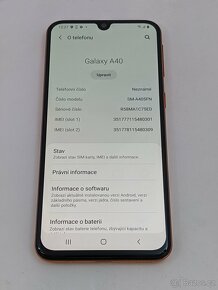 Samsung Galaxy a40 4/64gb rose. Záruka 6 měsíců. - 5