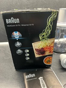 Tyčový mixér Braun Multiquick 5 Vario Fit MQ5260 - 5