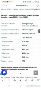 Brzdové destičky bosch Nové + 1x jeté  zdarma - 5