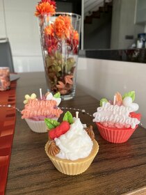 Narozeninová svíčka cupcake - 5