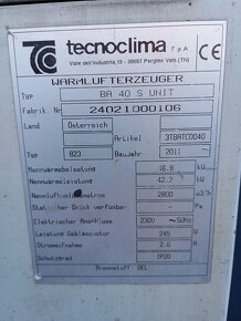 Topení hala , sklenník 50 kw - 5