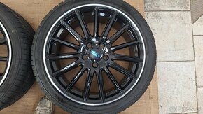 Alu kola Mercedes 18" 5x112 zimní pneu 235/40 R18 7-8mm Cla - 5