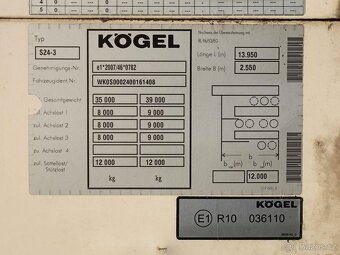 Kögel S24-3, PATRO, NÁPRAVY SAF, ZVEDACÍ NÁPRAVA - 5