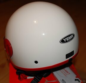 YEMA HELMET Jet helma DW-631 Moped Scooter ECE ¾ velikost S - 5