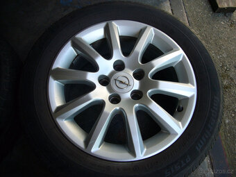 LETNÍ ALU KOLA orig.OPEL 16" 5x110 6,5" et-37,stř.-65 - 5