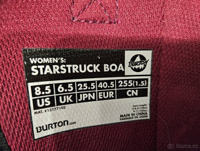 Burton Starstruck Dámské snowboardové boty BOA velikost - 5