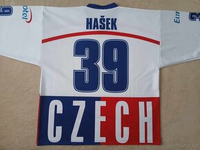 Hokejový dres Dominik Hašek Česká republika Nagano 1998 - 5