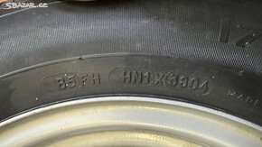 4x pneu Michelin 175/70 R13 včetně ráfku - 5