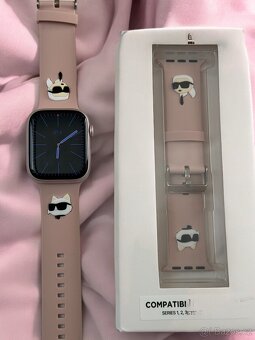 Apple watch 9 45 GPS růžová (Pink) - 5