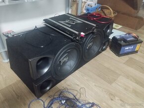 Subwoofer axton + zesilovač - 5