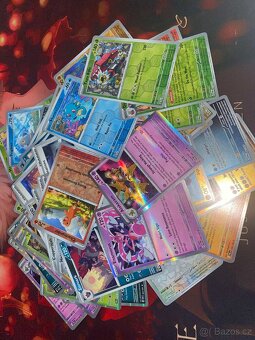 Pokemon karty 500ks BULK + 25ks RARE Reverse / Holo karty - 5