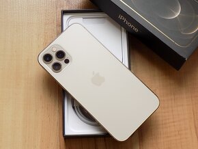 APPLE iPhone 12 Pro 256GB Gold - ZÁRUKA - TOP STAV - 5