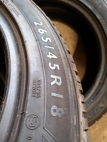 265/45R18 DUNLOP ZIMNÍ PNEUMATIKY - 5