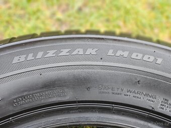 2x Zimní pneu Bridgestone Blizzak LM-001 - 215/65 R17 - 90% - 5