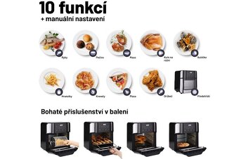 Lauben Air Fryer Oven 1500SB – Teplovzdušná fritéza do bytu - 5