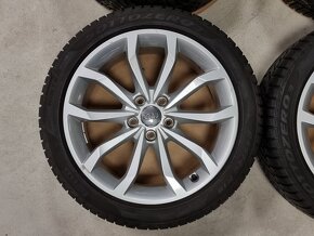 zimní alu AUDI A4 B9 8x18" 5x112 ET40 s pneu 245/40 R18 - 5