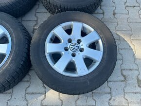 4x al kola 5x120 orig. + pneu zimní 215/65 R16C - 5