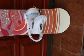 snowboard Volkl 149 cm , topanky 41 - 5