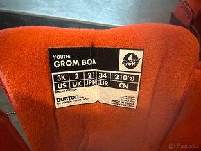 SNOWBOARD BOTY BURTON GROM BOA YOUTH EU 34 - 5