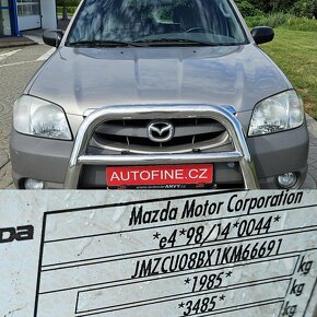 MAZDA TRIBUTE  2,0i 16v  2002  KLIMA 4x4 TEMP USB - 5