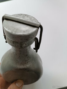 stará vojenská hliníková polní láhev - RAKOUSKO UHERSKO - 5