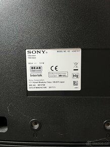 Televize Sony KD-43XE7077, jako nová s dřevěným podstavcem - 5