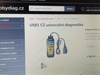 Diagnostický scanner U 581 CZ - 5