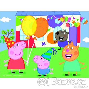 Dino Peppa Pig dřevěné kostky – úplně nové, nerozbalené - 5