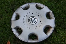 Poklice VW 16" na plechová kola,orig. VW, 3ks a 1ks,záruka - 5