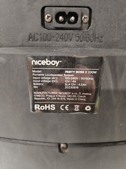 Bluetooth reproduktor Niceboy Party Boss 2 (200W) - 5